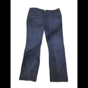Tommy Hilfiger Women’s Straight Leg Pants Size 14 Navy Blue